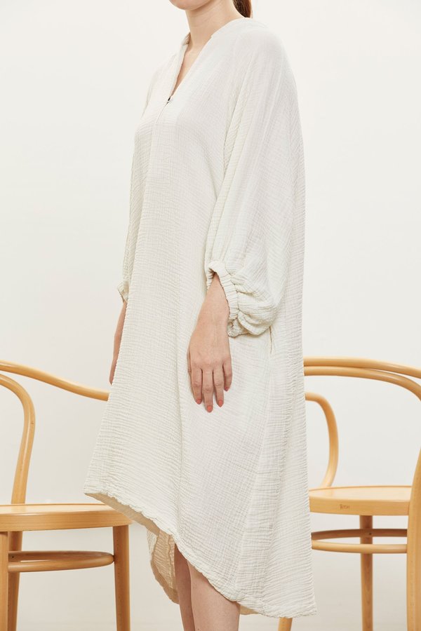 Black Crane Gauze Dress Black Crane Gauze Dress