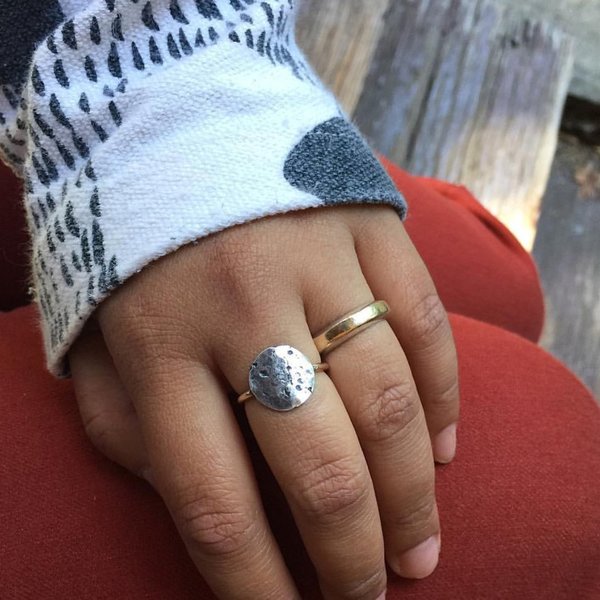 Knuckle Kiss Moon Ring Knuckle Kiss Moon Ring