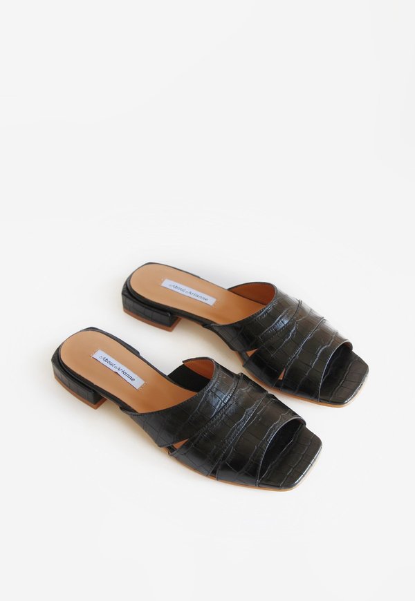About Arianne Sybille Croc Effect Sandals About Arianne Sybille Croc Effect Sandals
