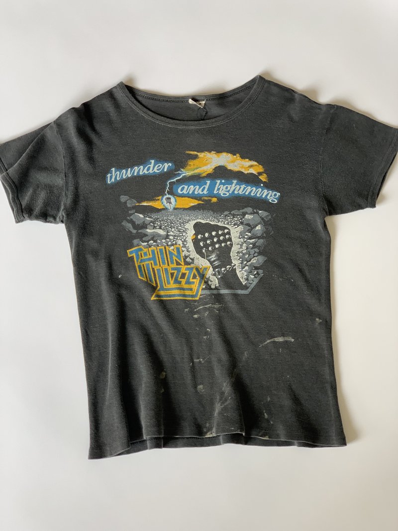 Vintage RABA MARFA 1983 THIN LIZZY TEE | Garmentory