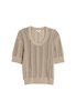 House of Dagmar Tonya Top - Sand Multi Stripe - Thumbnail 6
