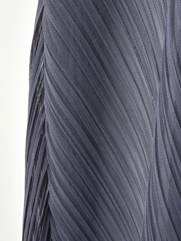 Pleats Please Issey Miyake PLEATS BASIC SCARF - GRAY