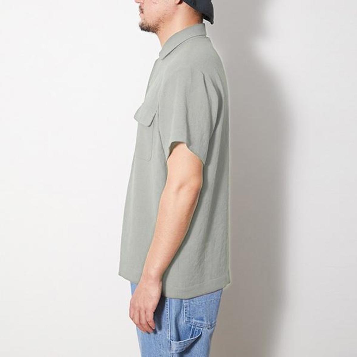 Snow Peak Quick Dry Crepe Weave Soft Shirt - Sage | Garmentory
