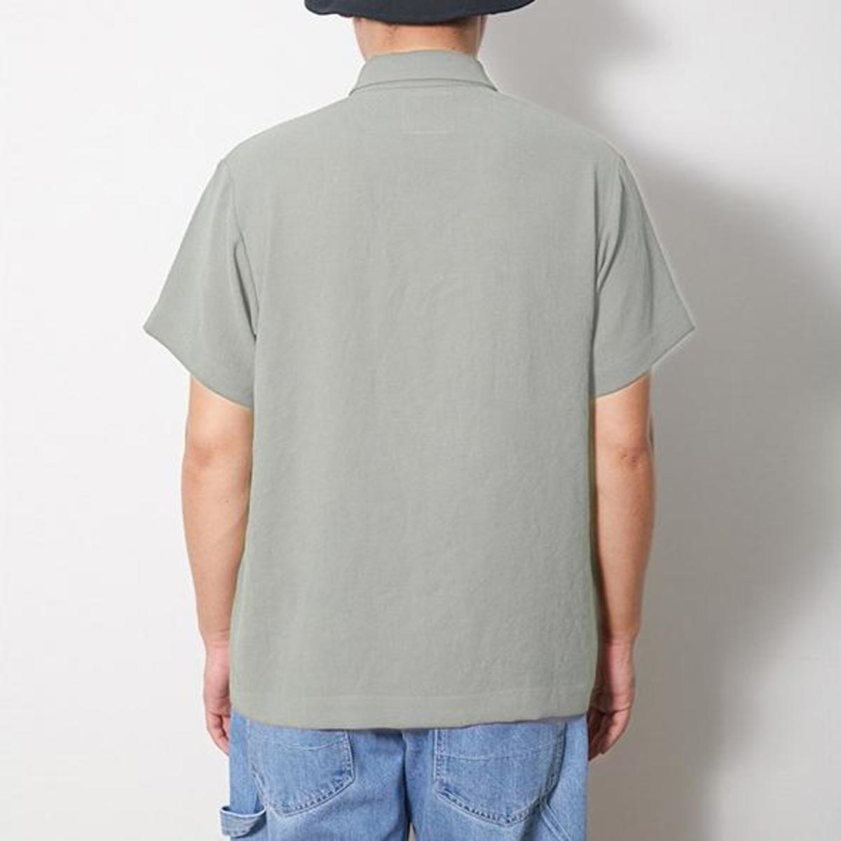 Snow Peak Quick Dry Crepe Weave Soft Shirt - Sage | Garmentory