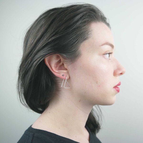 Body Double Kicks Earrings - silver Body Double Kicks Earrings - silver