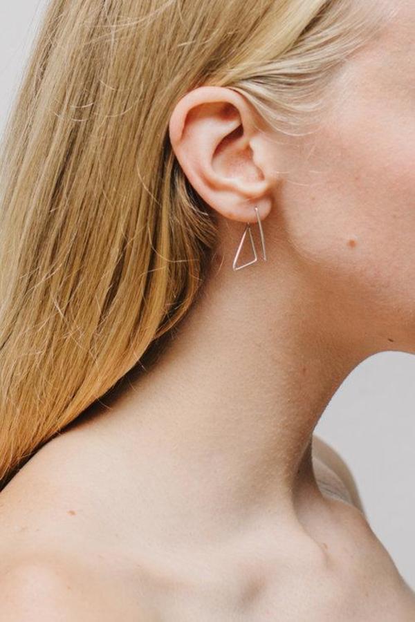 Body Double Kicks Earrings - silver Body Double Kicks Earrings - silver
