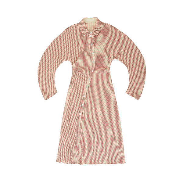 Lorod Twisted Shirt Dress - Rose Lorod Twisted Shirt Dress - Rose