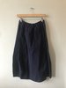 Eleven Stitch Rib Yoke Skirt - Indigo - Thumbnail 2