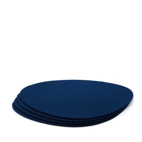 Graf Lantz 4 Pack Set Stone Placemats - Marine Graf Lantz 4 Pack Set Stone Placemats - Marine
