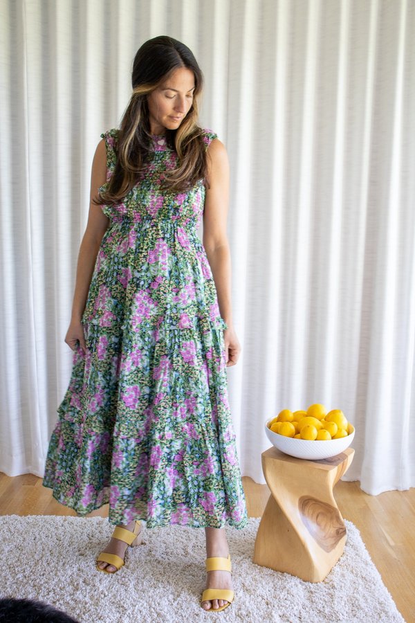 Banjanan Iris Dress - Garden Cotton Voile | Garmentory