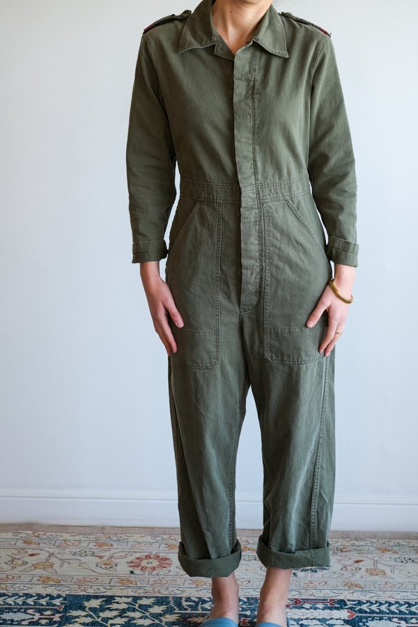 VINTAGE COVERALL - ARMY GREEN VINTAGE COVERALL - ARMY GREEN
