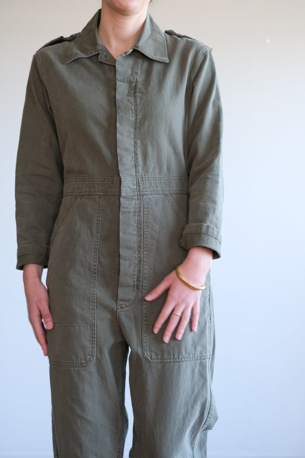 VINTAGE COVERALL - ARMY GREEN VINTAGE COVERALL - ARMY GREEN
