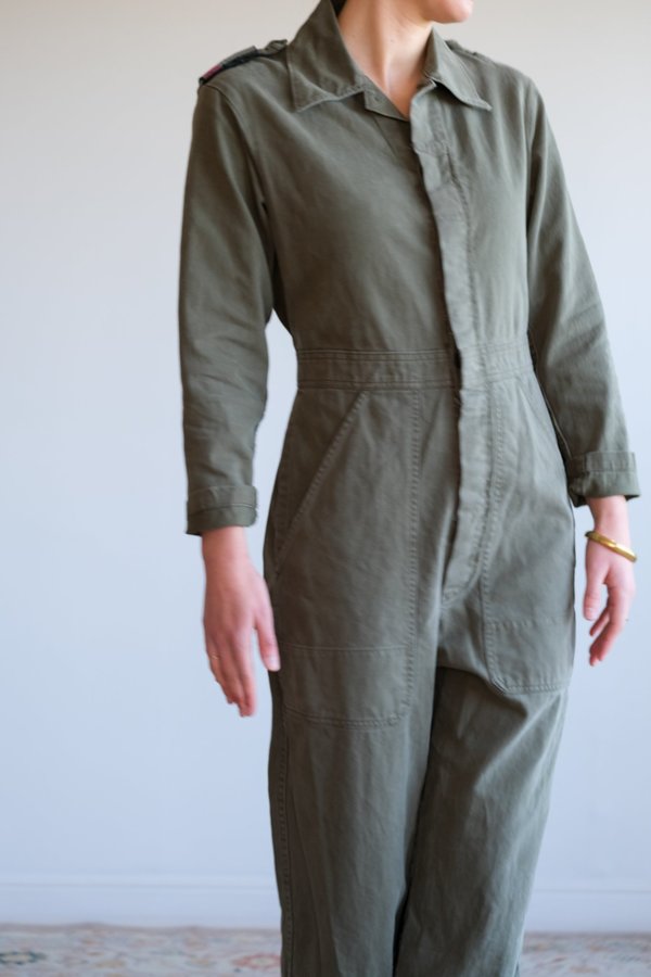 VINTAGE COVERALL - ARMY GREEN VINTAGE COVERALL - ARMY GREEN