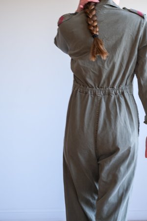 VINTAGE COVERALL - ARMY GREEN VINTAGE COVERALL - ARMY GREEN