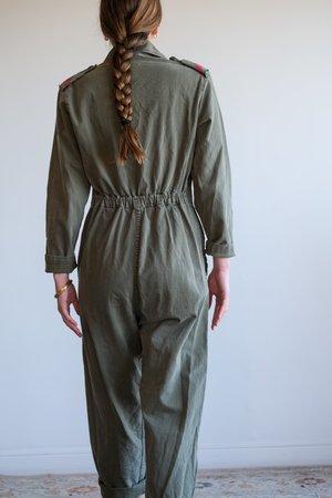 VINTAGE COVERALL - ARMY GREEN VINTAGE COVERALL - ARMY GREEN