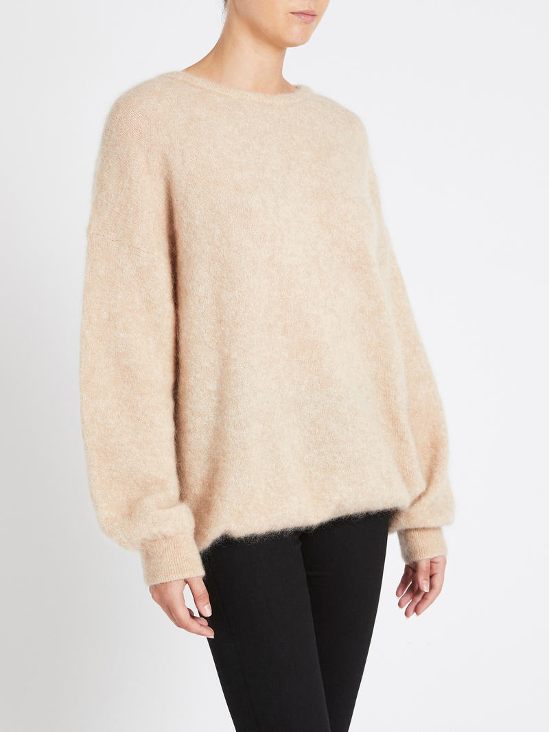 american vintage Zabidoo Pullover Beige Garmentory