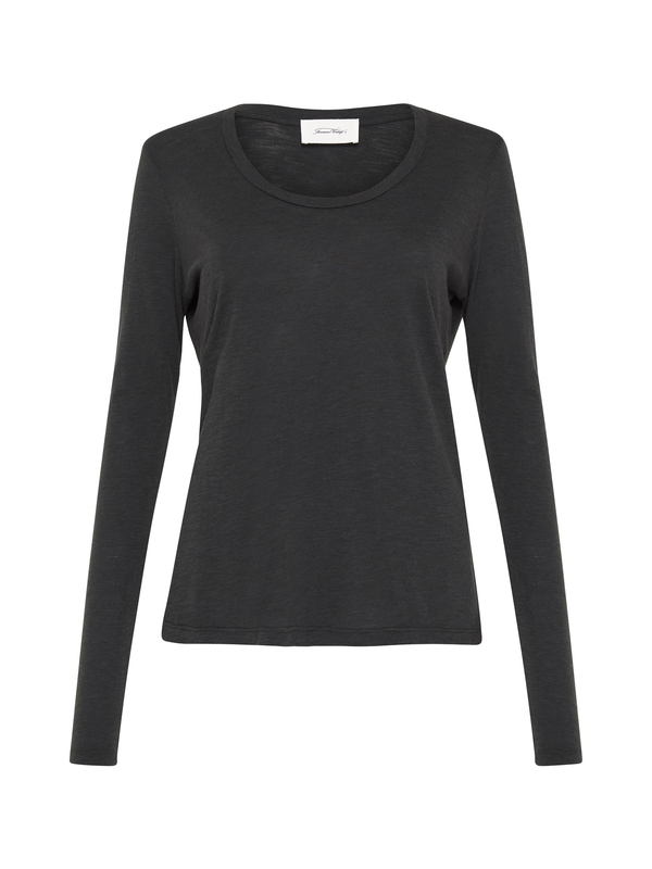 american vintage Jacksonville Long Sleeve Tee - Black american vintage Jacksonville Long Sleeve Tee - Black