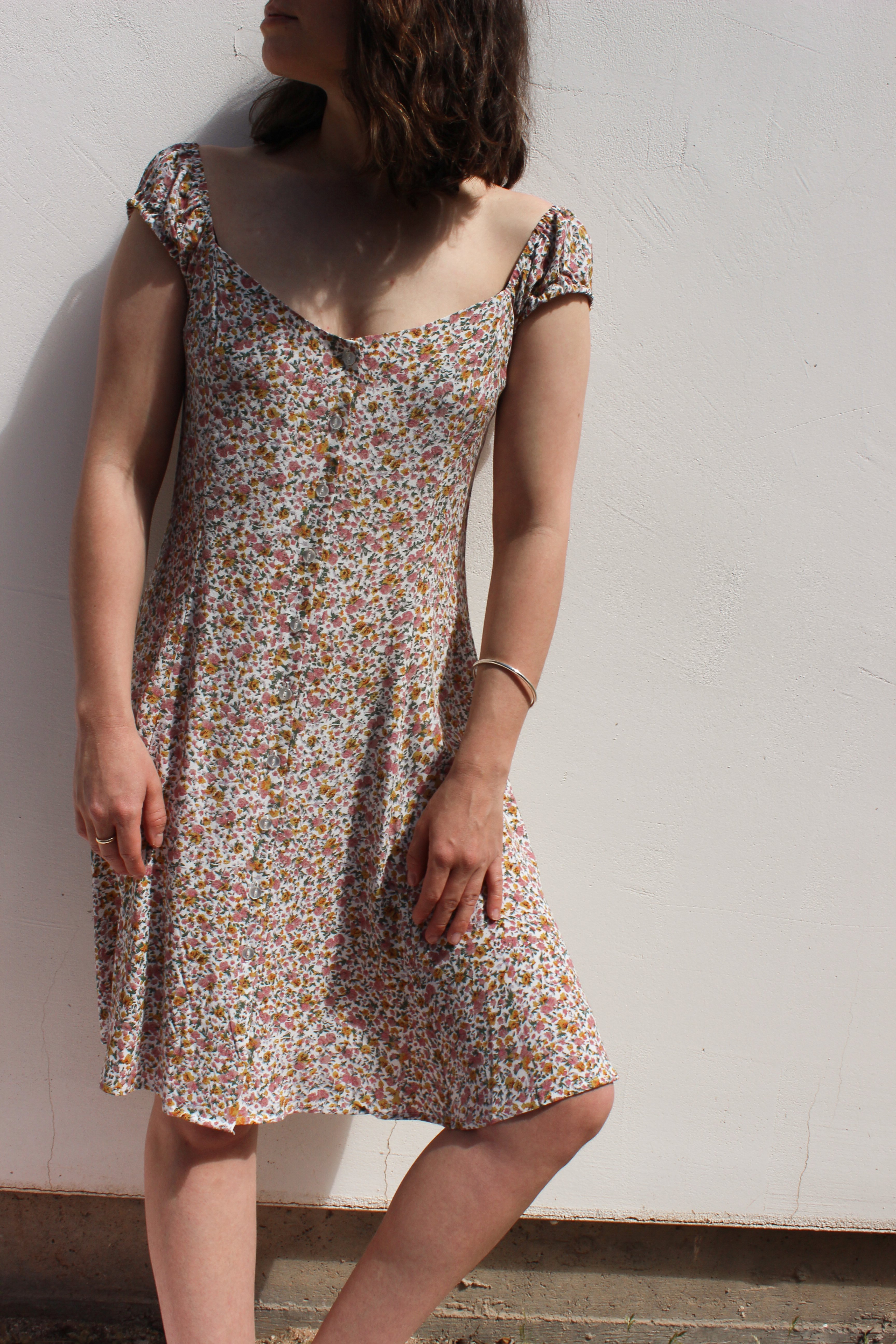 coast white floral dress