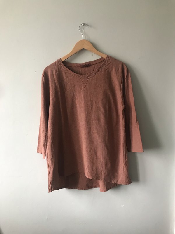 cut-loose Cut Loose 3/4-Sleeve Boxy Top cut-loose Cut Loose 3/4-Sleeve Boxy Top