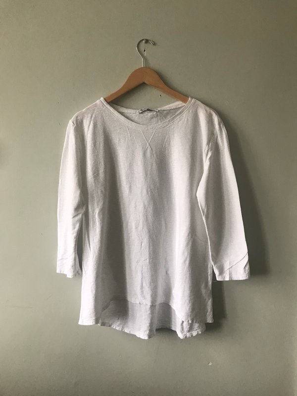 cut-loose Cut Loose 3/4-Sleeve Boxy Top cut-loose Cut Loose 3/4-Sleeve Boxy Top