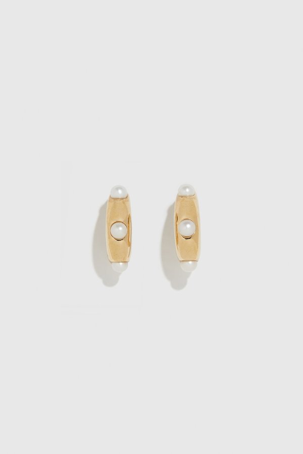Wolf Circus Isla Pearl Earrings - 14k gold plated Wolf Circus Isla Pearl Earrings - 14k gold plated