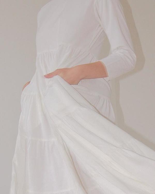 Ajaie Alaie She's A Soloist Dress - Cloud Ajaie Alaie She's A Soloist Dress - Cloud