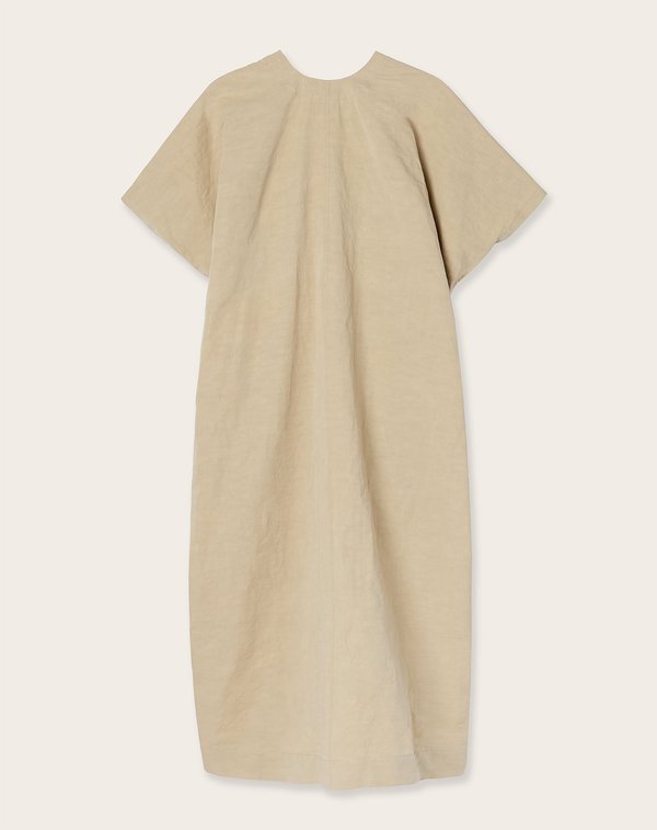 Lauren Manoogian Wrap Caftan - Khaki | Garmentory