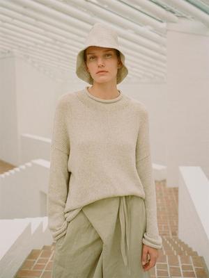 Lauren Manoogian Wrap Pant - Khaki 