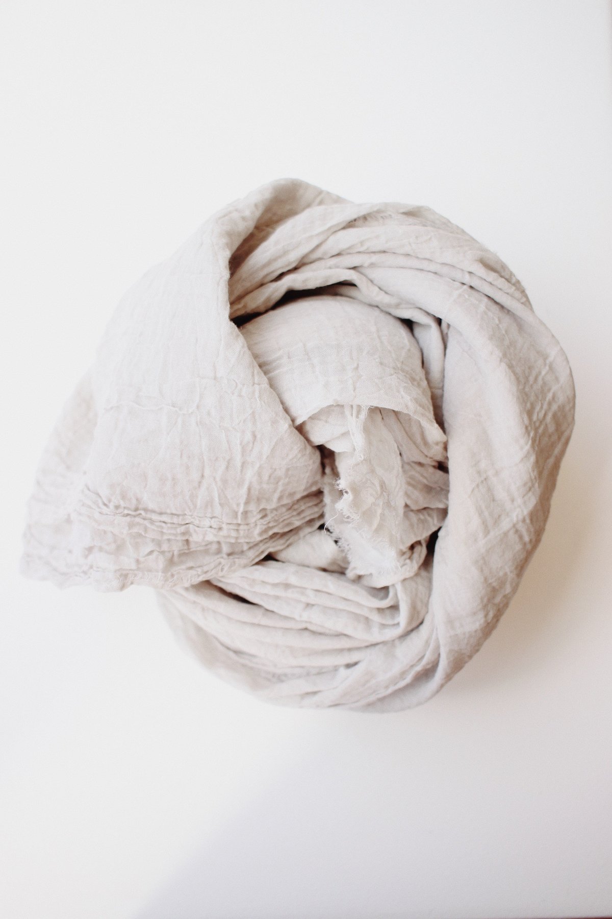 Scarf Shop fine organic cotton scarf - fog - Image 1 of 3