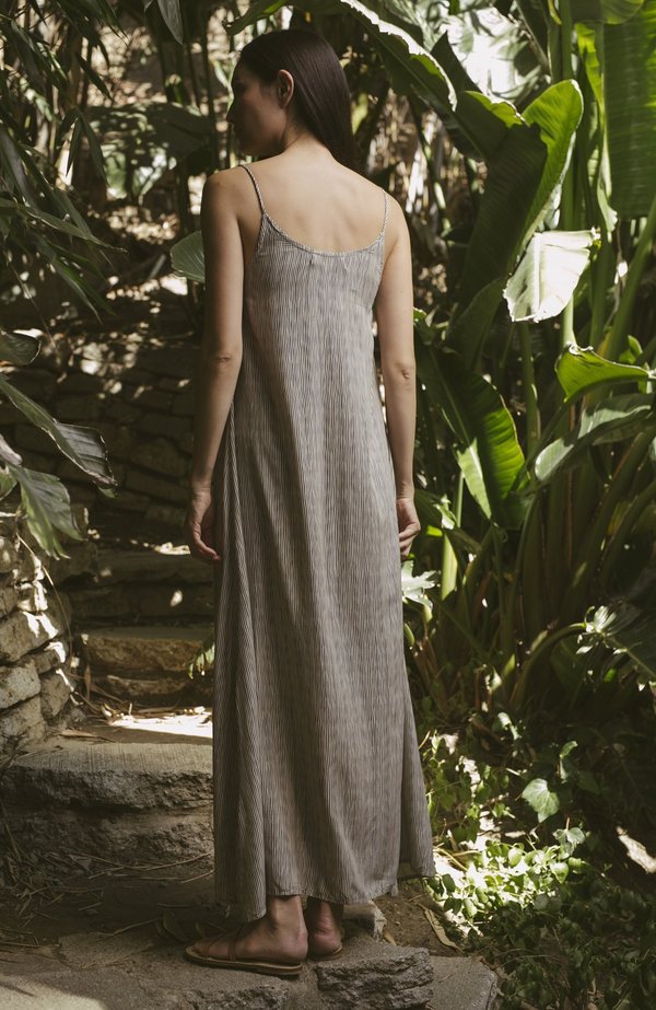 Natalie Martin Heather Maxi - Navy Stripe Natalie Martin Heather Maxi - Navy Stripe