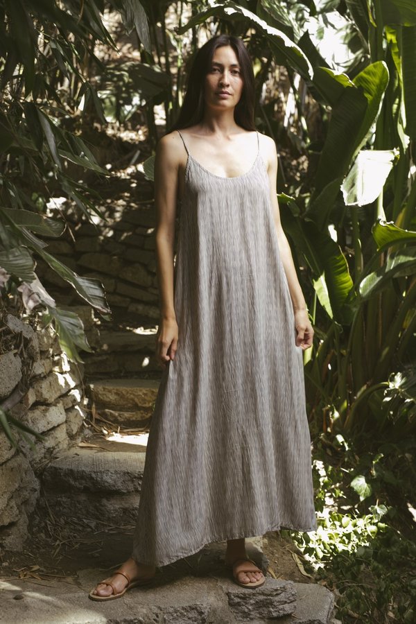 Natalie Martin Heather Maxi - Navy Stripe Natalie Martin Heather Maxi - Navy Stripe