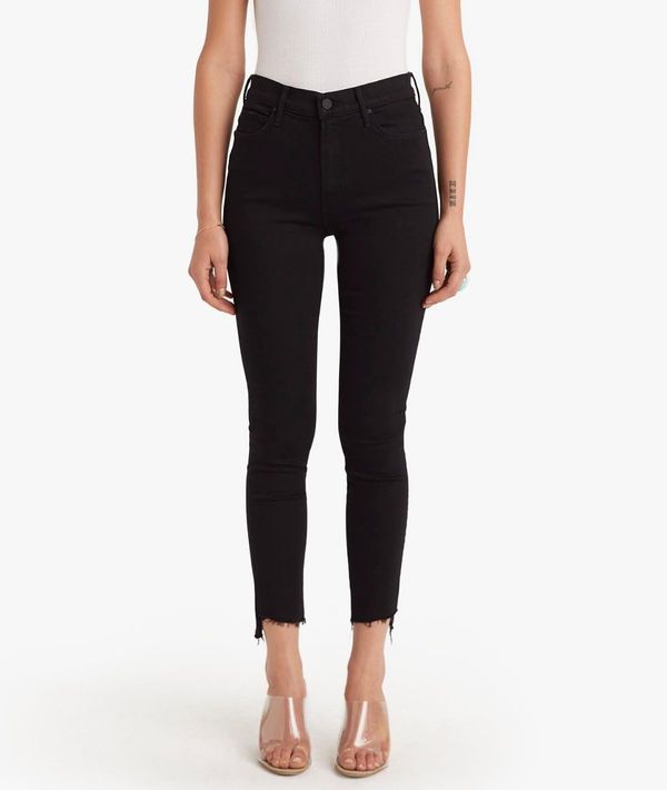 Mother Denim Stunner Zip Ankle Step Fray - Not Guilty Mother Denim Stunner Zip Ankle Step Fray - Not Guilty