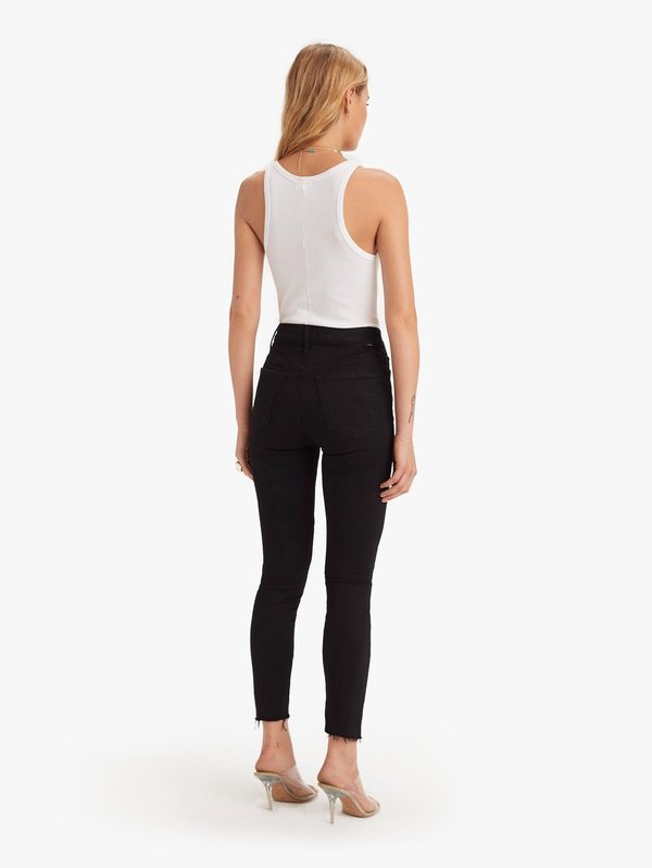 Mother Denim Stunner Zip Ankle Step Fray - Not Guilty Mother Denim Stunner Zip Ankle Step Fray - Not Guilty