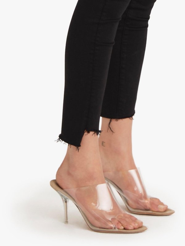 Mother Denim Stunner Zip Ankle Step Fray - Not Guilty Mother Denim Stunner Zip Ankle Step Fray - Not Guilty