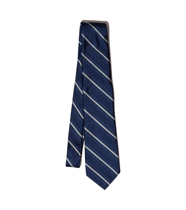 Freemans Sporting Club Freemans Necktie - Blue Stripe Freemans Sporting Club Freemans Necktie - Blue Stripe