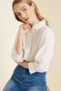 Hayden Los Angeles Regina ruffle button down top - Thumbnail 1