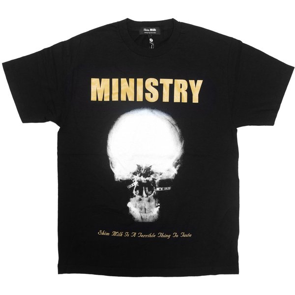 Skim Milk TERRIBLE THING TO TASTE Ministry Collab Tee - black Skim Milk TERRIBLE THING TO TASTE Ministry Collab Tee - black