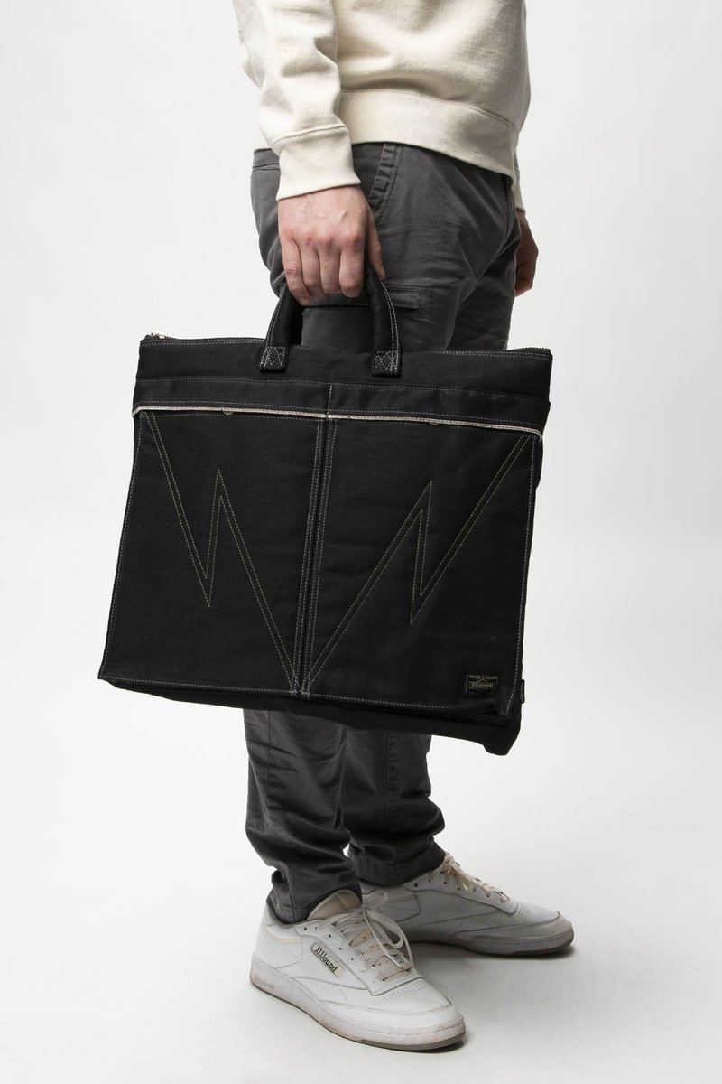 バッグ PORTER / denim indigo tote bag PORTER ポータートートバッグ キャンバス デニム インディゴ