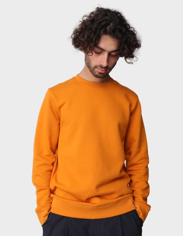 Norse Projects Vagn Classic Crewneck - Cadmium Orange Norse Projects Vagn Classic Crewneck - Cadmium Orange