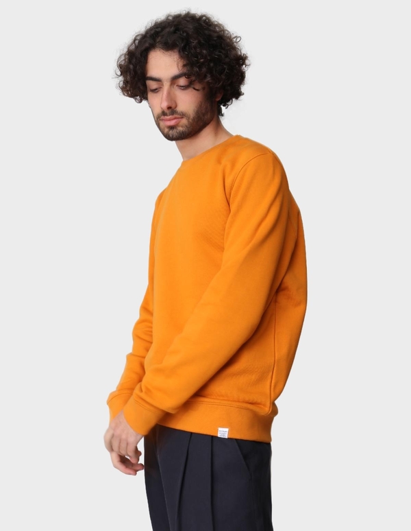 Norse Projects Vagn Classic Crewneck - Cadmium Orange Norse Projects Vagn Classic Crewneck - Cadmium Orange