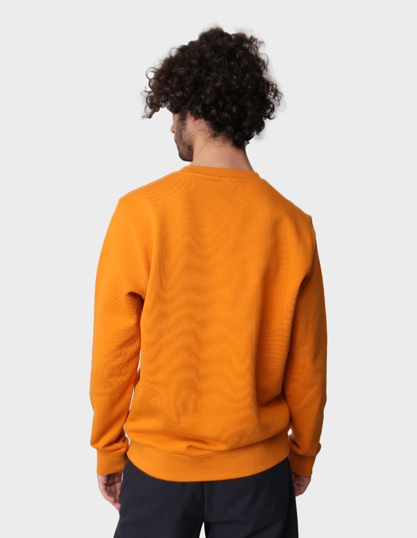Norse Projects Vagn Classic Crewneck - Cadmium Orange Norse Projects Vagn Classic Crewneck - Cadmium Orange