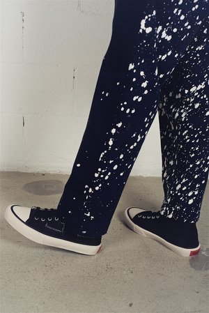 article nº Linen Canvas sneaker - black article nº Linen Canvas sneaker - black