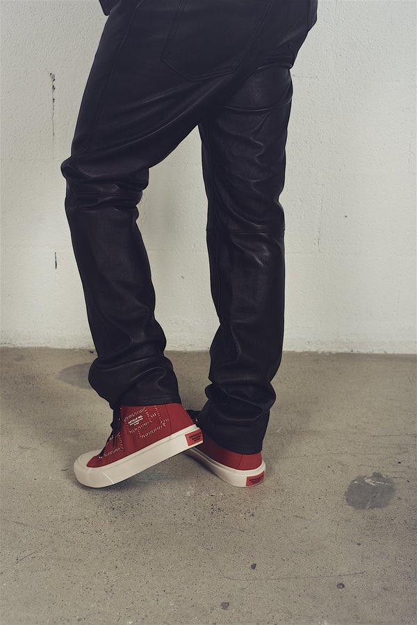 article nº Linen Canvas Sneaker - red article nº Linen Canvas Sneaker - red