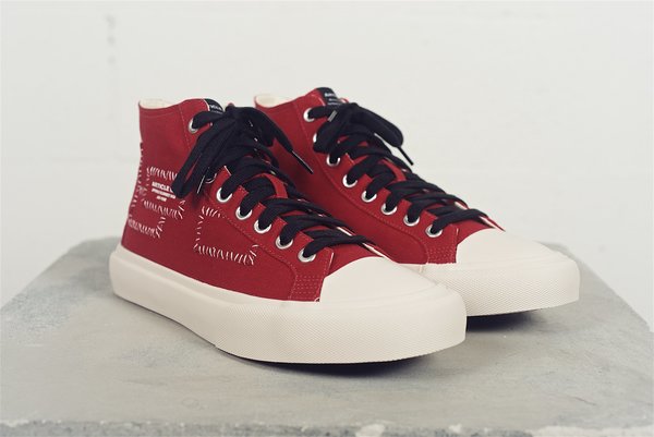 article nº Linen Canvas Sneaker - red article nº Linen Canvas Sneaker - red