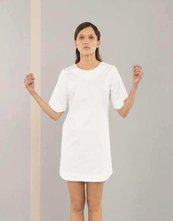 Elise Ballegeer Croquet Dress White Garmentory