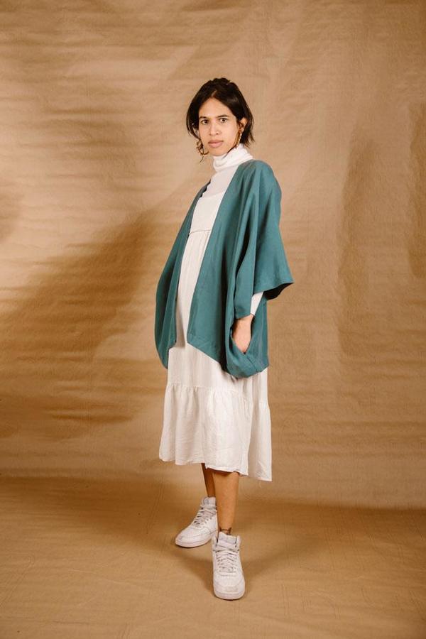 Meçlâ Short Nahida Robe - Sky Blue Meçlâ Short Nahida Robe - Sky Blue