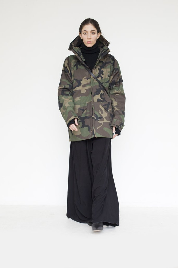 Cotton Camouflage Storm Coat Cotton Camouflage Storm Coat
