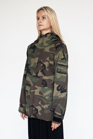 Cotton Camouflage Storm Coat Cotton Camouflage Storm Coat