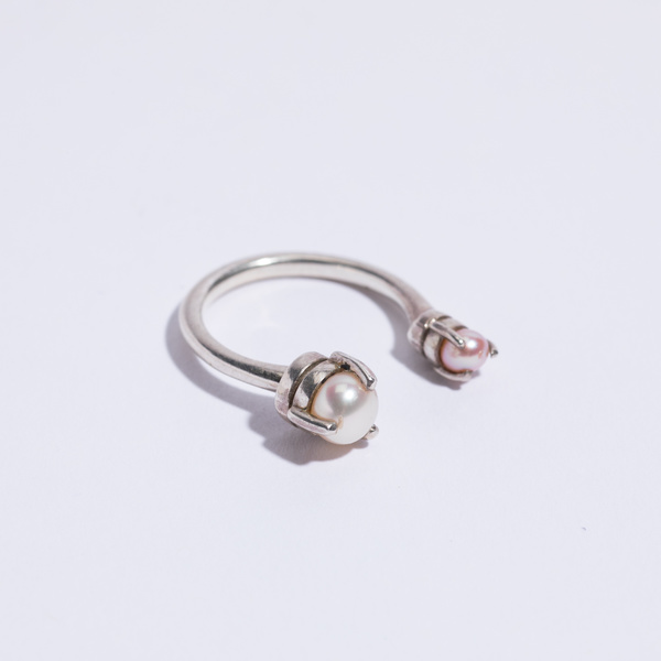 Aesa Crazy Wave Ring - sterling silver Aesa Crazy Wave Ring - sterling silver