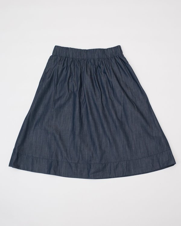 SBJ Austin Alex Skirt - Dark Chambray SBJ Austin Alex Skirt - Dark Chambray